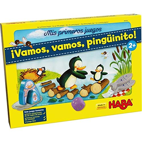 Jogo Educativo HABA 303102 | Castanho, Branco HABA - Jogos - educativo, pingüinos, bola, nadar