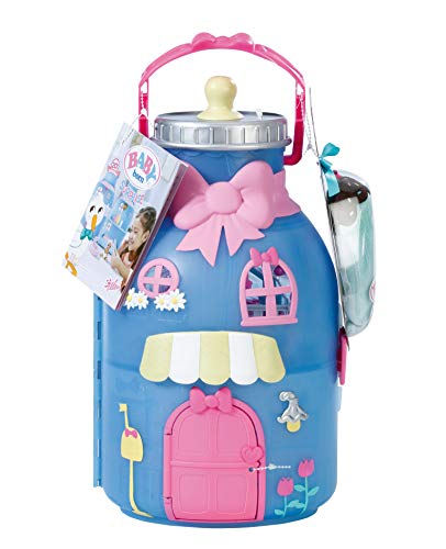 Baby Born Conjunto de brinquedos (Idade mínima recomendada: 3 anos) BABY born - Casa de bonecas - bebé, fraldas, roupões, banho, brinquedos