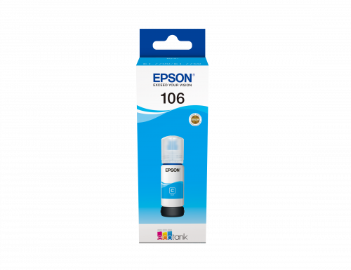 Tinteiro Epson Tinteiro 106 Ciano (C13T06D440) Epson - Recargas de cartuchos de tinta e toner - ciano, epson, tinteiro