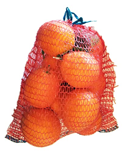 Saco de Rede VRYSAC (Vermelho - 50 x 30 cm) VRYSAC - Sacolas de compras - conservação, frutas, legumes, 50 x 30 cm