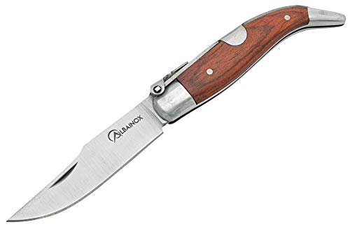 Faca de Campismo Albainox 01240 | Vermelho Cuchilleria Deportiva - Cortadores - faca, campismo, albainox, lâmina aço inoxidável, pomo ergonómico, resistente à corrosão