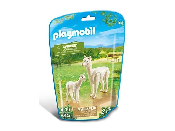 Playmobil 31052 Alpaca e seu bebé (Jogos de Construção) PLAYMOBIL - Bonecos de ação e brinquedo - alpaca, bebé, jogos de construção