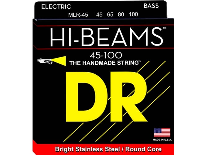 Cabo para Guitarra ELECTRONIC GUITAR STRINGS DR Strings DR - Acessórios para guitarra - guitarra elétrica, resistente, durável, 4 cordas