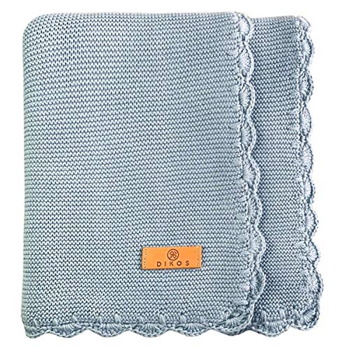 Manta de Algodão com Ganchos de Boneca Orgânica DIKOS - Roupa de cama e cama - algodão, ganchos, boneca, orgânica