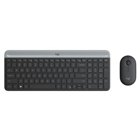 Teclado LOGITECH MK470 (Wireless - Layout Espanhol) Logitech - Conjuntos de acessórios de computador - wireless, layout espanhol