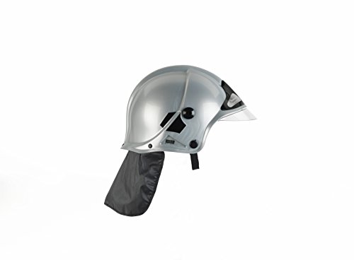 Capacete de Bombeiro KLEIN Henry (Idade Mínima: 3 - 31 x 17,5 x 2,1 cm) KLEIN - Profissões fingidas e representação de papéis - bombeiro, menino, preto, plástico