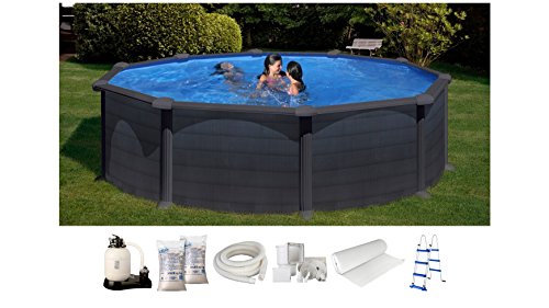 Piscina Desmontável Redonda Ø 4.6 X 1.32 M Gre - Piscinas - piscina desmontável, redonda, Ø 4.6 x 1.32 m