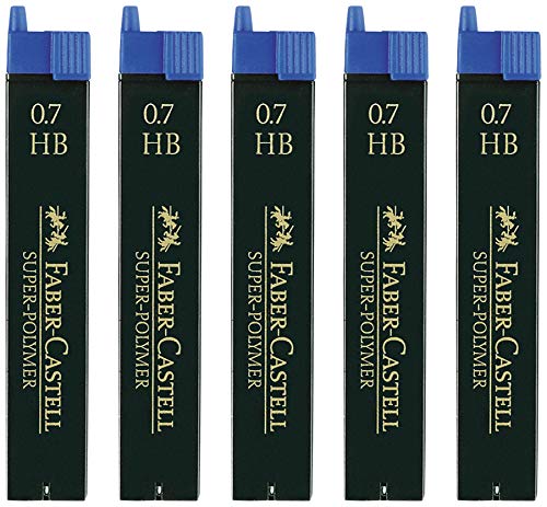 Lápis Graphite FABER-CASTELL 120500 (Multicor) Faber-Castell - Minas de lápis e recargas - multicor, 12 lápis, mina 2mm, ponta redonda
