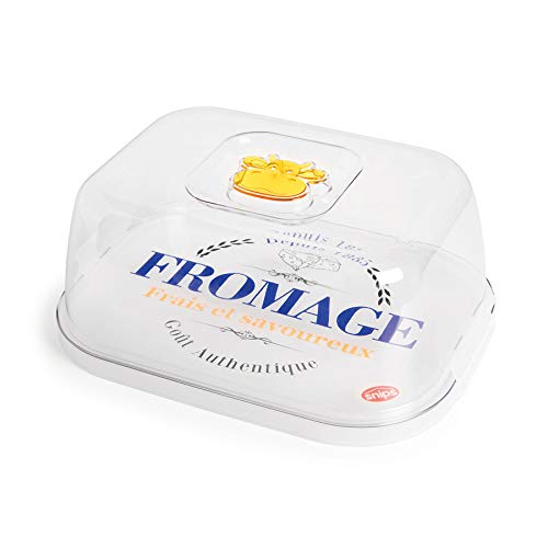Caixa de armazenamento de queijo SNIPS Box Formaggio Farm Snips - Recipientes de armazenamento de alimentos - armazenamento, tampa hermética, 3L, frigorífico