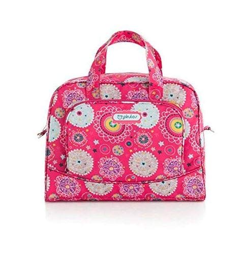 Bolsa Maternal Pirulo Microfibra + Folha Morango PIRULOS - Bolsas, carteiras e estojos - microfibra, 43x28x8 cm, morango