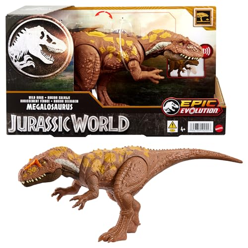 Figura de Brincar MATTEL Jurassic World Megalosaurus (Idade Mínima: 3) Mattel - Brinquedos - figura, brincar, mattel, jurassic world, megalo, 3 anos