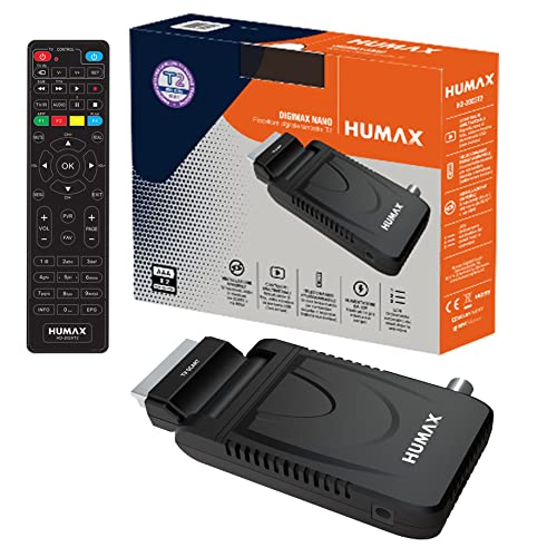 Decodificador TV HUMAX HD-2023T2 DIGIMAX NANO HUMAX - Áudio - tv, hd, digimax, nano