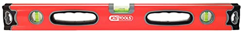 Nível de Arco Liso Ks Tools 204.7060 | Amarelo (Ferramentas) KS TOOLS - Níveis de bolha - precisão, vidro acrílico, suela v, tubos, alumínio