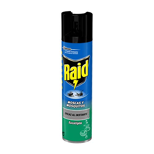 Insecticida Mosquito e Mocas Aroma Eucalipto 400Ml RAID Raid - Banho e corpo - inseticida, mosquito, moca, aroma, eucalipto