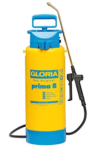 Pulverizador de Compressão de Jardim GLORIA 000099.0000 Gloria - Pulverizadores de jardim - 8L, 3bar, perbunan, latão, drenagem