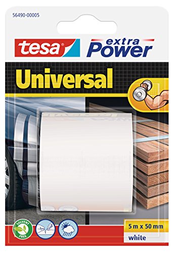 Fita de Tecido TESA 84438 | Branco (Material de Construção) TESA - Fita adesiva de ferragens - branco, 5000 mm, 50 mm