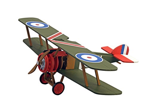 Conjunto de Modelismo ARTESANÍA LATINA Kit de modelo de madeira para crianças + 8: Sopwith Camel avião Artesania Latina - Materiais de arte e artesanato - madeira, multicolor, 47 peças, 8 anos