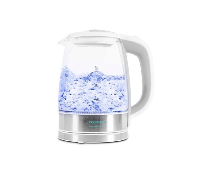 Chaleira Elétrica Cecotec Thermo Sense 1800 1.7 L Cecotec - Eletrodomésticos de cozinha - 2200 W, 1.7 L, vidro