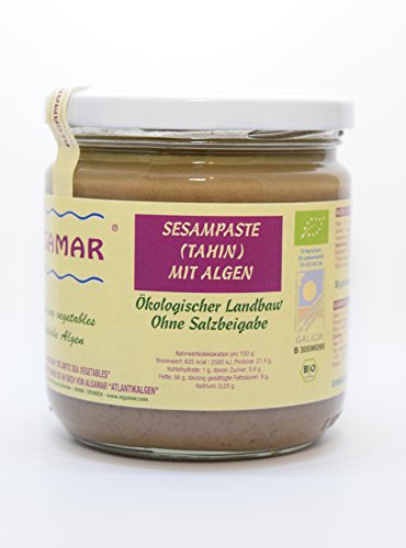 Creme de Alga com Sésamo e Tahini 420 Gr ALGAMAR ALGAMAR - Banho e corpo - alga, sésamo, tahini, hidratante