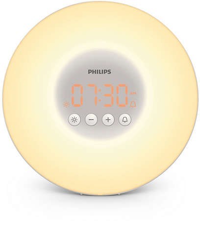 Despertador PHILIPS Wake-up Light HF3500/01 Philips - Luminárias Decorativas - despertador, wake-up light, philips
