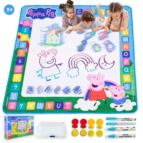 Tapete de Desenho PEPPA PIG Water Magic (Idade Mínima Recomendada: 3 anos) Luppa Creating Joy - Tabletes gráficos - desenho, interativa, criatividade, 3 anos