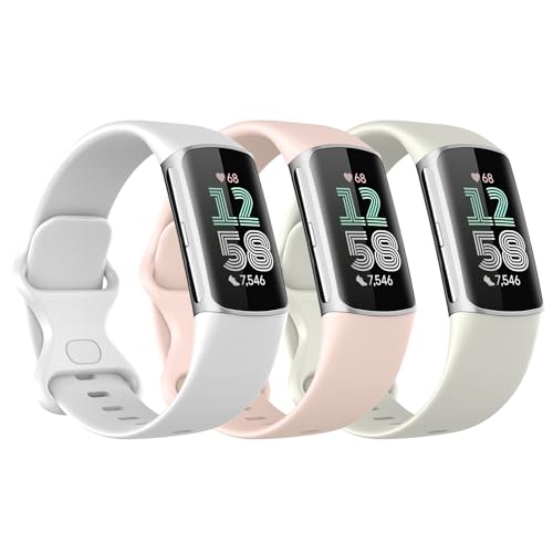 Bracelete ASTORGOS 3Pzs Silicone (Fitbit - Preto) Astorgos - Acessórios para monitor de atividades - silicone, fitbit charge 6/5, preto