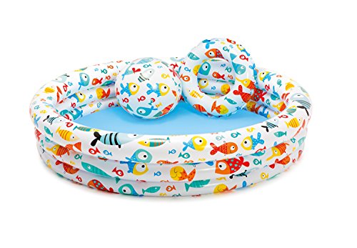 Piscina Insuflável para Crianças INTEX 56698 INTEX - Piscinas - piscina insuflável, crianças, intex, 56698, vinil resistente, kit reparação furos