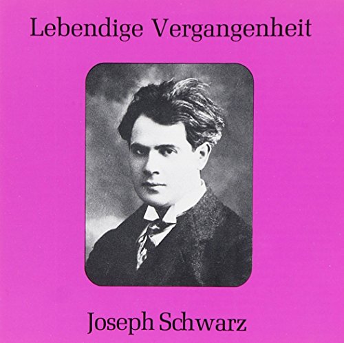 Livro Lebendige Vergangenheit de Joseph Schwarz (Alemão) Preiser - Música e gravações de som - livro, alemão