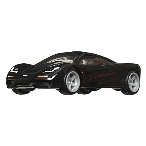 Brinquedo sobre Rodas Hot Wheels Mclaren F1 | Preto Hot Wheels - Brinquedos - mclaren f1, plástico resistente, roda giratória, sistema de arraste