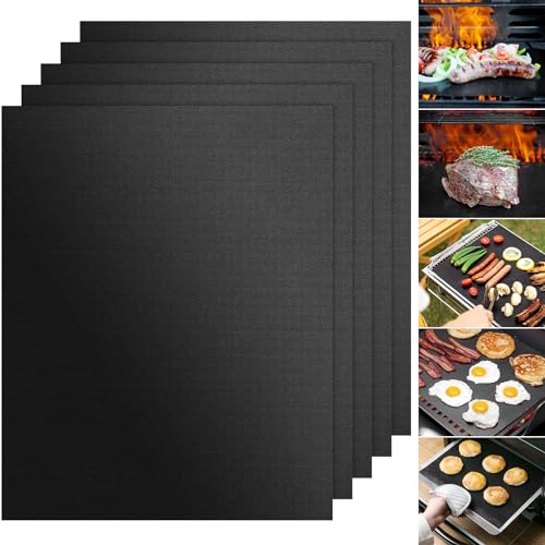 Conjunto de 5 Tapetes para Churrasco DOMKAN Domkan - Acessórios para churrasco ao ar livre - 5 tapetes, poliéster, 120x180 cm
