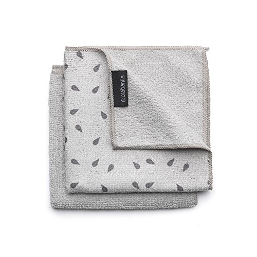 Toalhitas BRABANTIA Sink Side Set (Microfibra - Cinzento) Brabantia - Panos de cozinha - microfibra, cinzento, lavável, 30x30cm