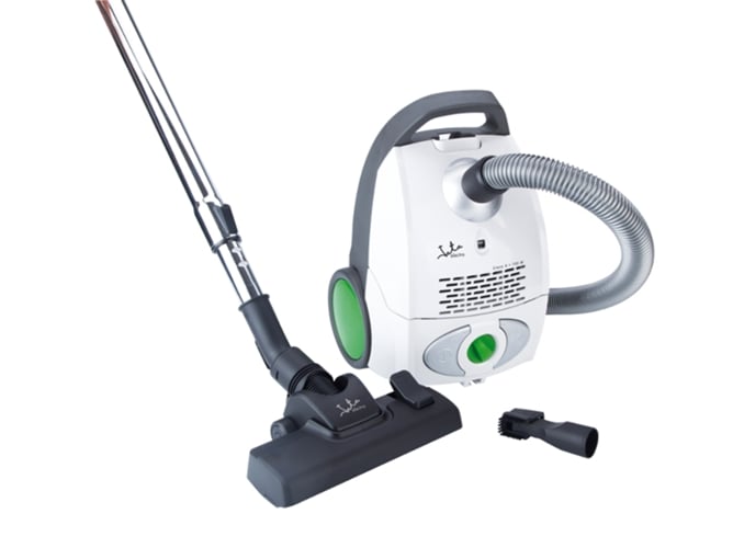 Mini Aspirador JATA AP910 (Autonomia 35 min - 400 ml) Jata - Aspiradores - 35 min autonomia, 400 ml capacidade, filtros laváveis, escova multi-superfície
