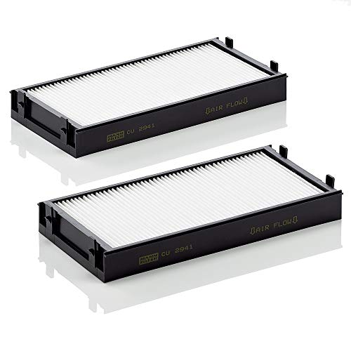 Filtro de Ar Condicionado MANN FILTER CU29412 MANN FILTER - Aquecimento, ventilação e ar condicionado - branco, plástico, 29 cm