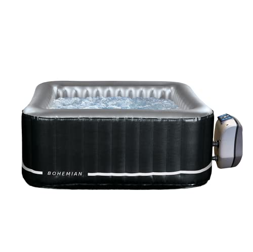 Piscina Insuflável NETSPA Spa Inflável Quadrada NETSPA - Móveis de exterior - 650L, pele sintética, quadrada, massagem, aquecimento