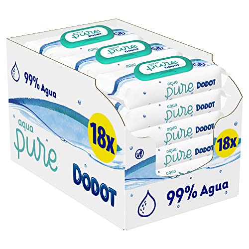Toalhitas DODOT Aqua Pure (84 Unidades) DODOT - Banho e corpo - aqua, pure, 84 unidades