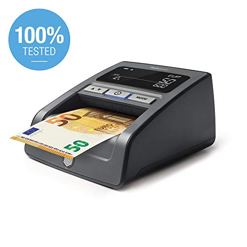 Detector de Notas Falsas SAFESCAN 155-S Preto Safescan - Verificadores de notas bancárias - detector, notas falsas, luminoso, led, bateria