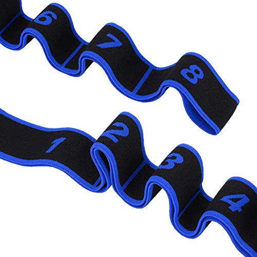 Tira de Resistência para Yoga e Fitness (Azul) Tbest - Bandas de exercício - yoga, fitness, azul