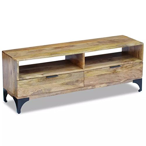 Móvel TV ART PLANET 120x35x45cm (Castanho) vidaXL - Centros de entretenimento e suportes de tv - 120x35x45 cm, castanho