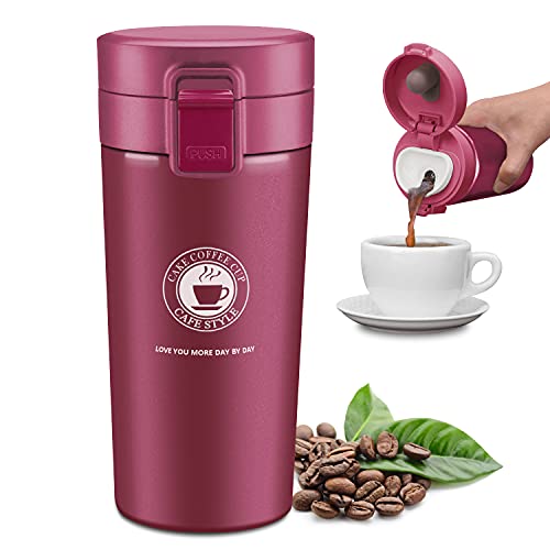Cafeteira Termica Jeezao 380 Ml (Recondicionado Sinais de Uso) JEEZAO - Porta-alimentos e bebidas - 380 ml, térmica, preto, aço inoxidável