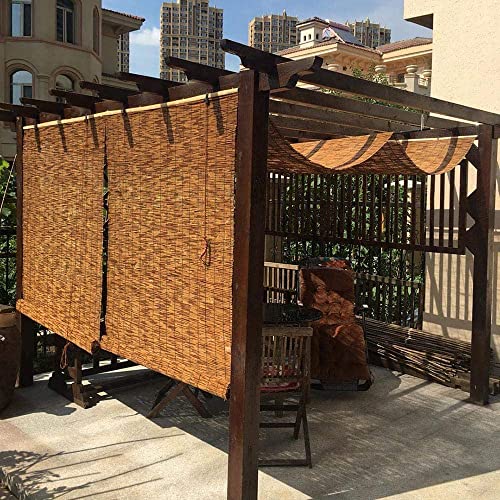 Persiana de Bambu 100X180cm (Cinzento - Poliéster) DLLY - Persianas e cortinas - bambu, cinzento, 180 cm, 100 cm