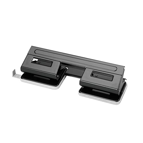 Guilhotina HERLITZ 12410001 (Capacidade Máx.:20 folhas) Herlitz - Perfuradores de papel - 20 folhas, metal, preto, ajustável a4