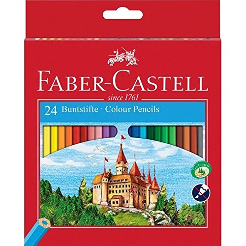Conjunto de Canetas FABER-CASTELL 120124 Faber-Castell - Lápis - conjunto, canetas, faber-castell