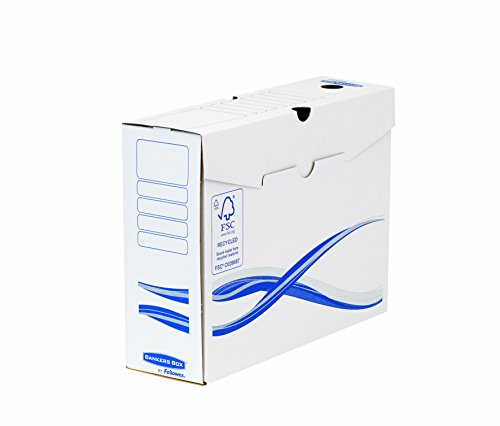 Caixa para Arquivo FELLOWES Basic (A4 - Preto) Fellowes - Arquivamento e organização - a4, preto, etiqueta, proteção anti-arrumação