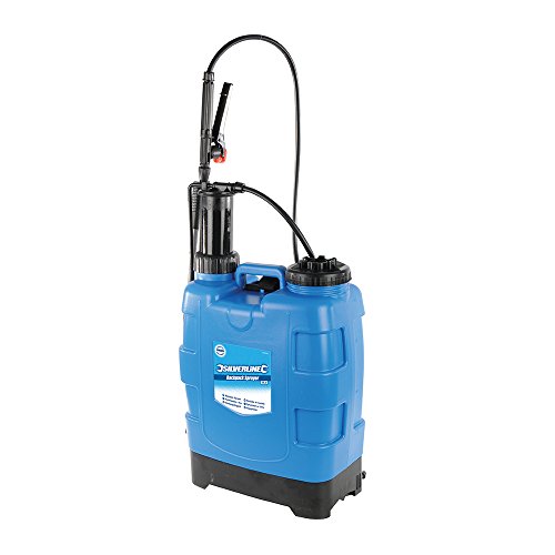Acessório p/ Ferramentas Eléctricas SILVERLINE 633595 Silverline - Pulverizadores de jardim - preto, alumínio, resistente à água