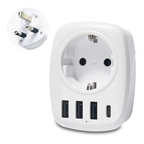 Adaptador UNIDAPT (UK - EU e USA - China) Unidapt - Carregadores de bateria de uso geral - 