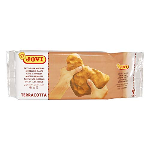 Massa Modeladora Air-Drying Terracota Jovi Jovi - Materiais de cerâmica e escultura - massa, modeladora, air-drying, terracota, jovi