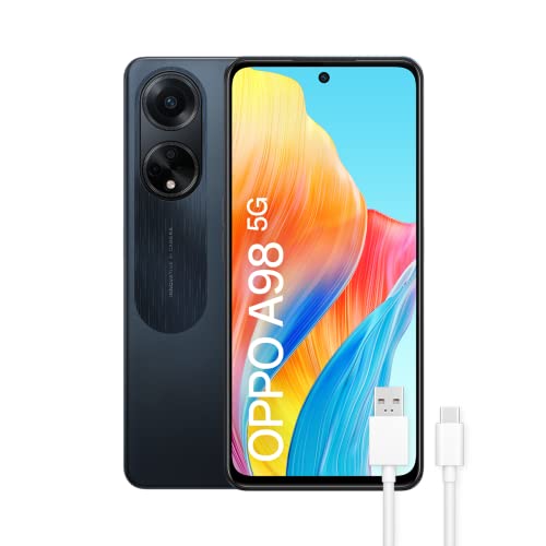 Smartphone OPPO A98 5G (6.7'' - 8 GB - 256 GB - Preto) Oppo - Telemóveis - smartphone, oppo a98 5g, 6.7 polegadas, 8 gb, 256 GB, preto