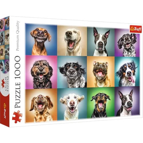 Puzzle TREFL Animais (16 anos - 1000 unidades) Trefl - Quebra-cabeças de encaixar - cartão, animais, 1000 unidades