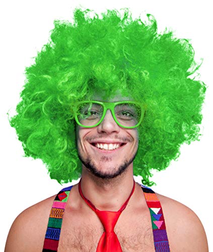 Peruca DISFRAZZES Afro Xxl (Tam: XXL - Vermelho) Balinco - Perucas - peruca, afro, xxl, vermelho