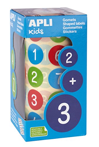 Brinquedo Educativo APLI KIDS 15127 (3 anos) Apli Agipa - Enfeites e acabamentos - brinquedo educativo, apli kids, 15127, 3 anos, gomets, números